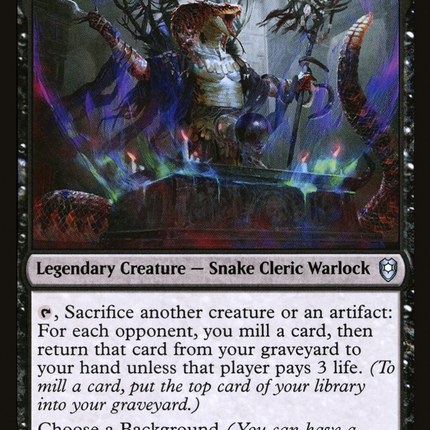 Sivriss, Nightmare Speaker [Commander Legends: Battle for Baldur's Gate]