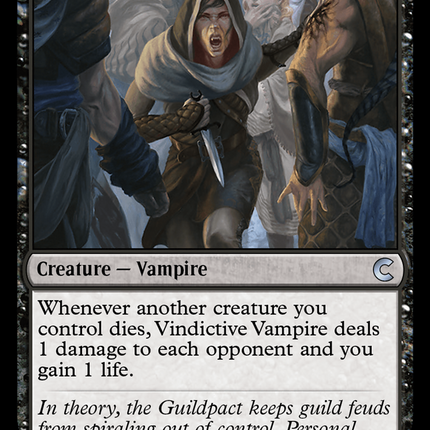 Vindictive Vampire [Ravnica: Clue Edition]