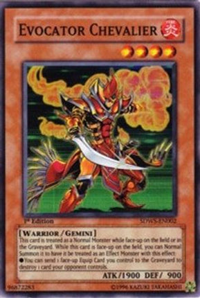 Evocator Chevalier (Super Rare) [SDWS-EN002] Structure Deck: Warriors' Strike 1st Edition