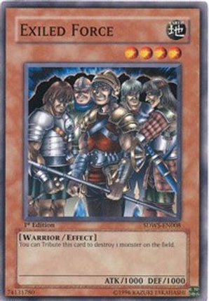 Exiled Force (Common / Short Print) [SDWS-EN008] Structure Deck: Warriors' Strike 1st Edition