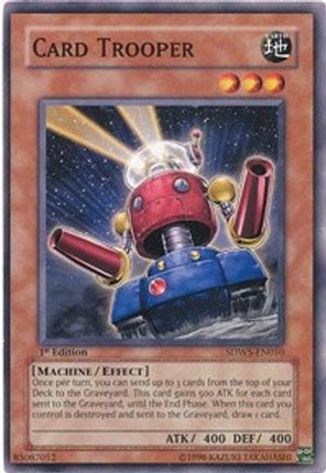 Card Trooper (Common / Short Print) [SDWS-EN010] Structure Deck: Warriors' Strike 1st Edition