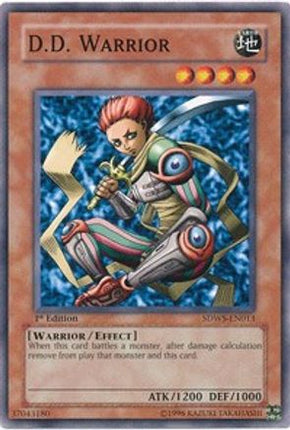D.D. Warrior (Common / Short Print) [SDWS-EN013] Structure Deck: Warriors' Strike 1st Edition