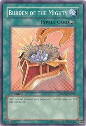 Burden of the Mighty (Common / Short Print) [SDWS-EN019] Structure Deck: Warriors' Strike 1st Edition
