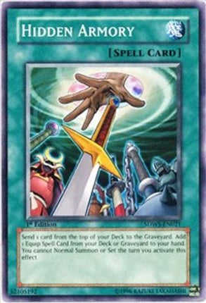 Hidden Armory (Common / Short Print) [SDWS-EN021] Structure Deck: Warriors' Strike 1st Edition