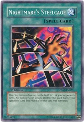 Nightmare's Steelcage (Common / Short Print) [SDWS-EN022] Structure Deck: Warriors' Strike 1st Edition