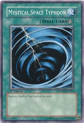 Mystical Space Typhoon (Common / Short Print) [SDWS-EN023] Structure Deck: Warriors' Strike 1st Edition