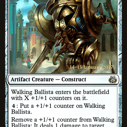 Walking Ballista [Aether Revolt Promos] Prerelease Foil