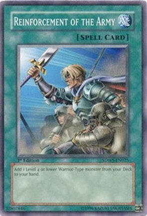Reinforcement of the Army (Common / Short Print) [SDWS-EN025] Structure Deck: Warriors' Strike 1st Edition