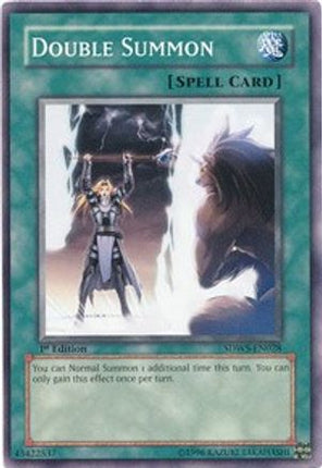 Double Summon (Common / Short Print) [SDWS-EN028] Structure Deck: Warriors' Strike 1st Edition