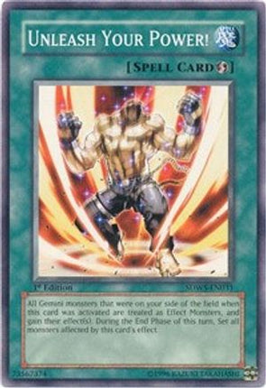 Unleash Your Power! (Common / Short Print) [SDWS-EN031] Structure Deck: Warriors' Strike 1st Edition