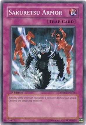 Sakuretsu Armor (Common / Short Print) [SDWS-EN034] Structure Deck: Warriors' Strike 1st Edition