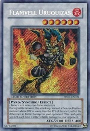 Flamvell Uruquizas [HA01-EN024] Secret Rare