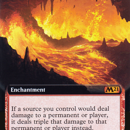 Fiery Emancipation (Extended Art) [Core Set 2021]