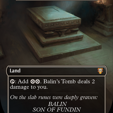Ancient Tomb (Borderless) [Tales of Middle-earth Commander] Surge Foil