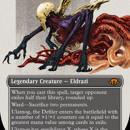 Ulamog, the Defiler (Borderless) [Modern Horizons 3] Foil