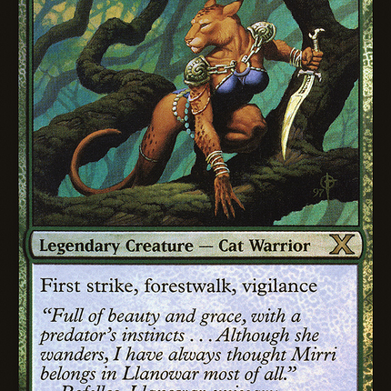 Mirri, Cat Warrior [Tenth Edition] Foil