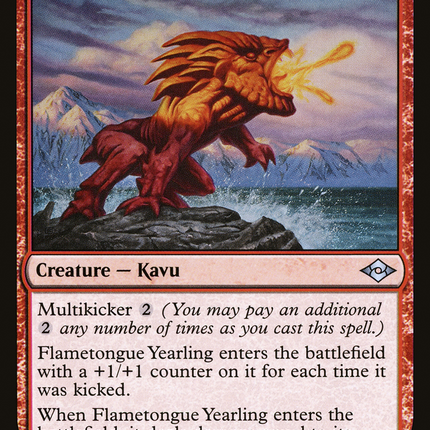 Flametongue Yearling [Modern Horizons 2]