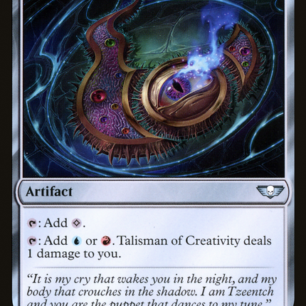Talisman of Creativity [Warhammer 40,000 Commander]