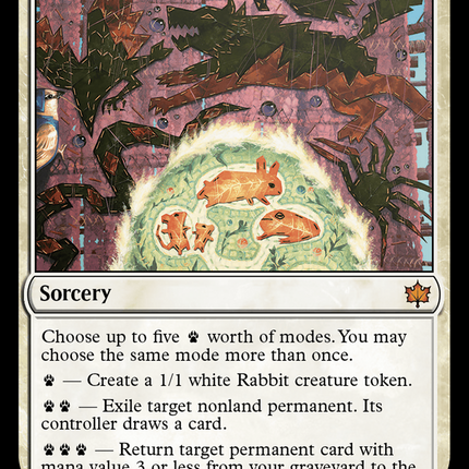 Season of the Burrow [Bloomburrow] Foil