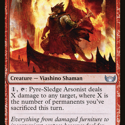 Pyre-Sledge Arsonist [Streets of New Capenna]