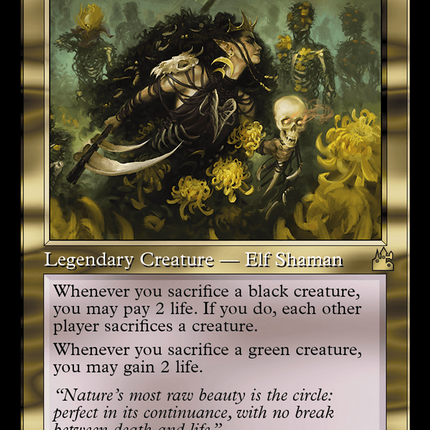 Savra, Queen of the Golgari (Retro) [Ravnica Remastered]