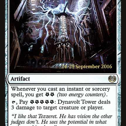 Dynavolt Tower [Kaladesh Promos] Prerelease Foil