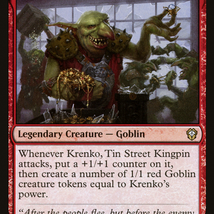 Krenko, Tin Street Kingpin [Dominaria United Commander]