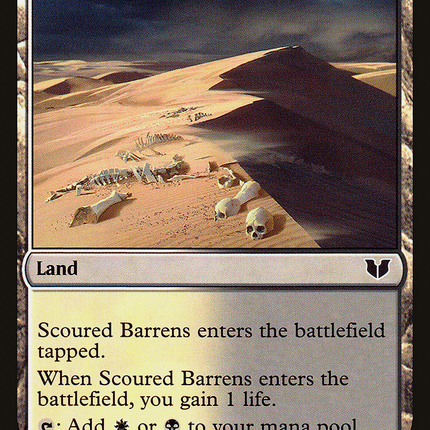 Scoured Barrens [Commander 2015]