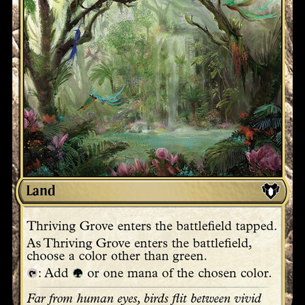 Thriving Grove [Commander Masters]