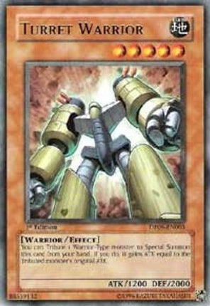 Turret Warrior [DP09-EN003] Rare