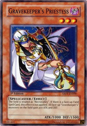 Gravekeeper's Priestess (Super Rare) [ABPF-EN000] Absolute Powerforce Unlimited
