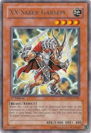 XX-Saber Garsem (Rare) [ABPF-EN026] Absolute Powerforce Unlimited