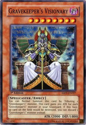 Gravekeeper's Visionary (Super Rare) [ABPF-EN027] Absolute Powerforce 1st Edition