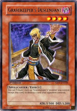 Gravekeeper's Descendant (Rare) [ABPF-EN028] Absolute Powerforce Unlimited