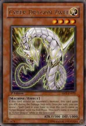 Cyber Dragon Zwei (Rare) [ABPF-EN035] Absolute Powerforce 1st Edition
