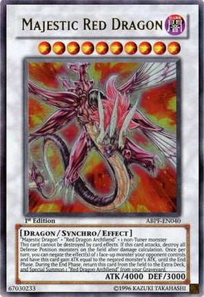 Majestic Red Dragon (Ultra Rare) [ABPF-EN040] Absolute Powerforce 1st Edition
