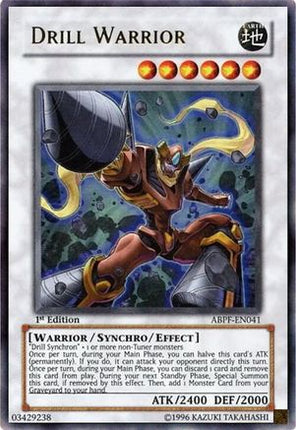 Drill Warrior (Ultra Rare) [ABPF-EN041] Absolute Powerforce 1st Edition
