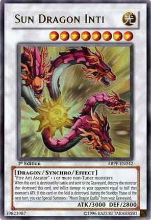 Sun Dragon Inti (Ultra Rare) [ABPF-EN042] Absolute Powerforce Unlimited