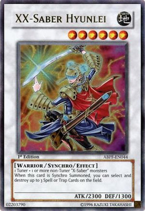 XX-Saber Hyunlei (Ultra Rare) [ABPF-EN044] Absolute Powerforce Unlimited