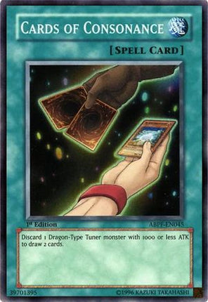 Cards of Consonance (Super Rare) [ABPF-EN045] Absolute Powerforce Unlimited