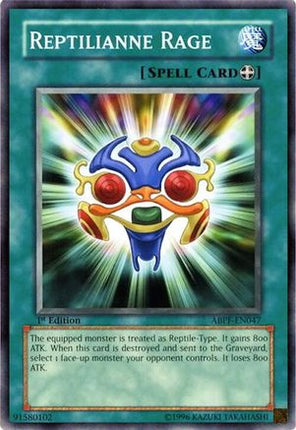 Reptilianne Rage (Common / Short Print) [ABPF-EN047] Absolute Powerforce Unlimited