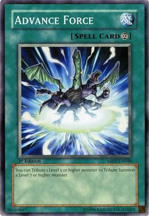 Advance Force (Common / Short Print) [ABPF-EN048] Absolute Powerforce 1st Edition