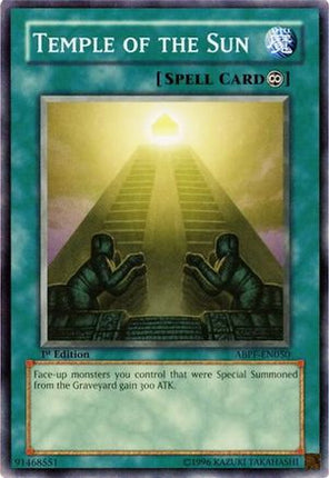 Temple of the Sun (Common / Short Print) [ABPF-EN050] Absolute Powerforce 1st Edition