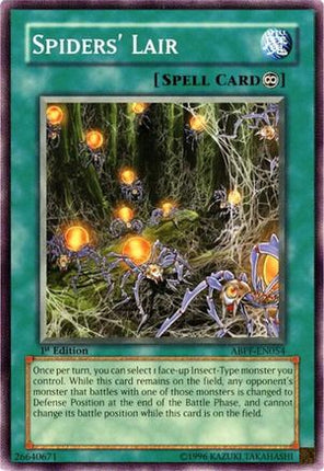 Spiders' Lair (Common / Short Print) [ABPF-EN054] Absolute Powerforce 1st Edition