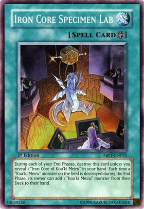 Iron Core Specimen Lab (Super Rare) [ABPF-EN055] Absolute Powerforce 1st Edition
