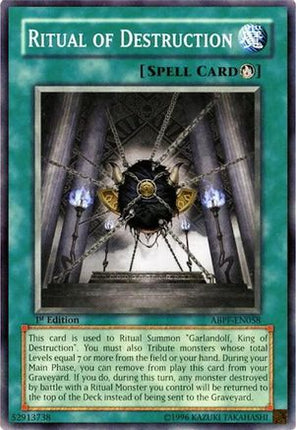 Ritual of Destruction (Common / Short Print) [ABPF-EN058] Absolute Powerforce 1st Edition