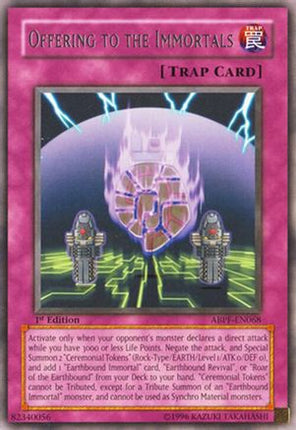 Offering to the Immortals (Rare) [ABPF-EN068] Absolute Powerforce 1st Edition