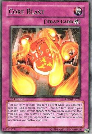 Core Blast (Rare) [ABPF-EN072] Absolute Powerforce Unlimited