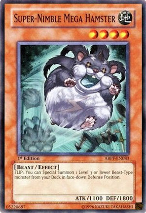 Super-Nimble Mega Hamster (Super Rare) [ABPF-EN083] Absolute Powerforce 1st Edition