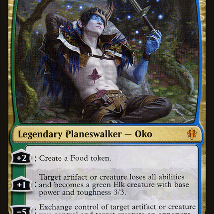 Oko, Thief of Crowns [Throne of Eldraine]